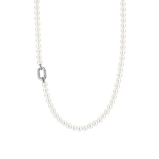 Ti Sento Milano Ti Sento Collier 34050PW/45 Zilver met Parels 45cm