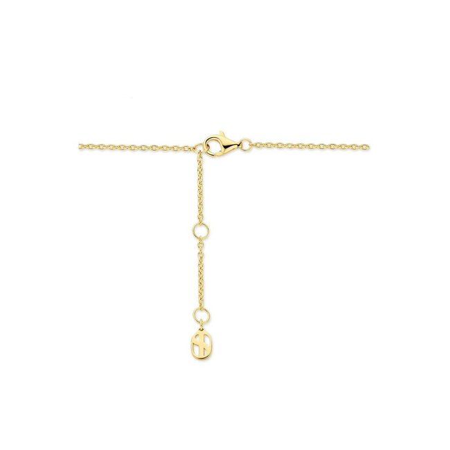 Ti Sento Milano Ti Sento Armband 23092ZY Zilver met 14k Geelgouden Plating met Zirkonia