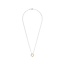 Ti Sento Milano Ti Sento Collier 34120ZY/42 Zilver met Bi Color Hanger met Zirkonia 42cm