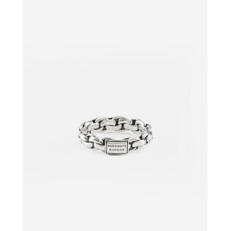 Buddha to Buddha Buddha to Buddha Ring 397 21  Venetian Twist Zilver Maat 21