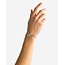 Buddha to Buddha Buddha to Buddha Armband J464E Nurul Mini Zilver Maat E