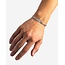 Buddha to Buddha Buddha to Buddha Armband J464E Nurul Mini Zilver Maat E
