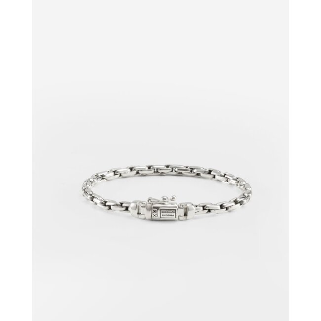 Buddha to Buddha Buddha to Buddha Armband J396E Venetian Mini Twist Zilver Maat E