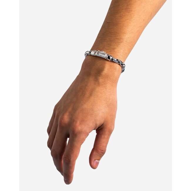 Buddha to Buddha Buddha to Buddha Armband J397E+ Venetian XS Twist Zilver Maat E+