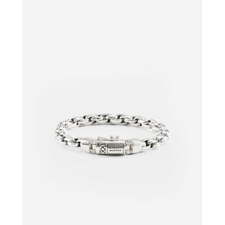 Buddha to Buddha Buddha to Buddha Armband J397E+ Venetian XS Twist Zilver Maat E+