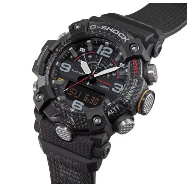 Casio G-Shock Casio G Shock Horloge GG-B100X-1AER Mudmaster Carbon Zwart