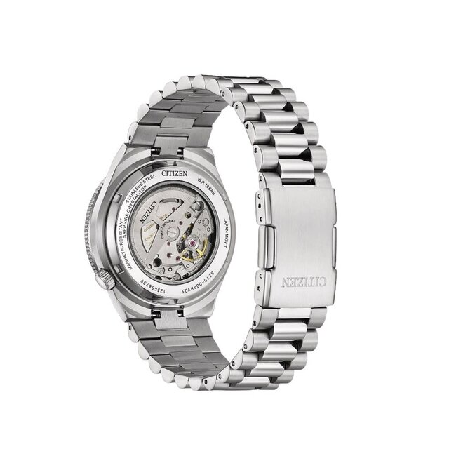 Citizen Citizen Horloge NJ0231-56L Tsuyosa Staal Automaat Saffierglas Blauwe Wijzerplaat 40mm