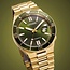 Citizen Citizen Horloge NJ0232-53X Tsuyosa Staal met Geelgouden Plating Automaat Saffierglas met Groene Wijzerplaat 40mm