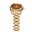 Michael Kors Michael Kors Horloge MK7578 Lexington Staal Geelgouden Plating  Quartz Bruine Wijzerplaat 26mm