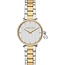 Michael Kors Michael Kors Horloge MK7574 Pyper Staal Bi Color Quartz met Kristallen en Hangend Bedel 32mm