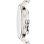 Michael Kors Michael Kors Horloge MK7574 Pyper Staal Bi Color Quartz met Kristallen en Hangend Bedel 32mm