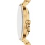 Michael Kors Michael Kors Horloge MK7572 Pyper Staal Goudkleurige Plating Quartz met Kristallen en Hangend Bedel 32mm