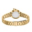 Michael Kors Michael Kors Horloge MK7572 Pyper Staal Goudkleurige Plating Quartz met Kristallen en Hangend Bedel 32mm