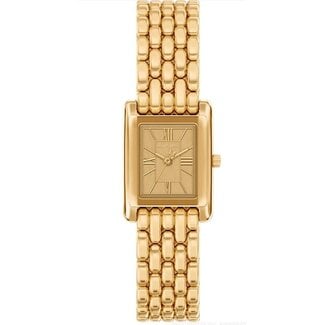 Michael Kors Michael Kors Horloge MK4997 Essex Quartz Staal met Geelgouden Plating 20mm