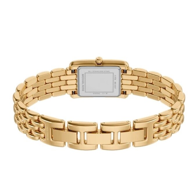 Michael Kors Michael Kors Horloge MK4997 Essex Quartz Staal met Geelgouden Plating 20mm