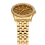 Michael Kors Michael Kors Horloge MK7581 Staal met Geelgouden Plating Quartz Bruine Wijzerplaat 35mm