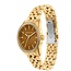 Michael Kors Michael Kors Horloge MK7581 Staal met Geelgouden Plating Quartz Bruine Wijzerplaat 35mm