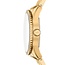Michael Kors Michael Kors Horloge MK7581 Staal met Geelgouden Plating Quartz Bruine Wijzerplaat 35mm