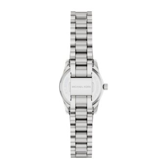 Michael Kors Michael Kors Horloge MK4996 Lexington Staal Quartz met Roze Wijzerplaat 26mm