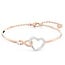 Swarovski Swarovski Armband 5518869 Hyperbola Bangle RoseKleurig met Hart