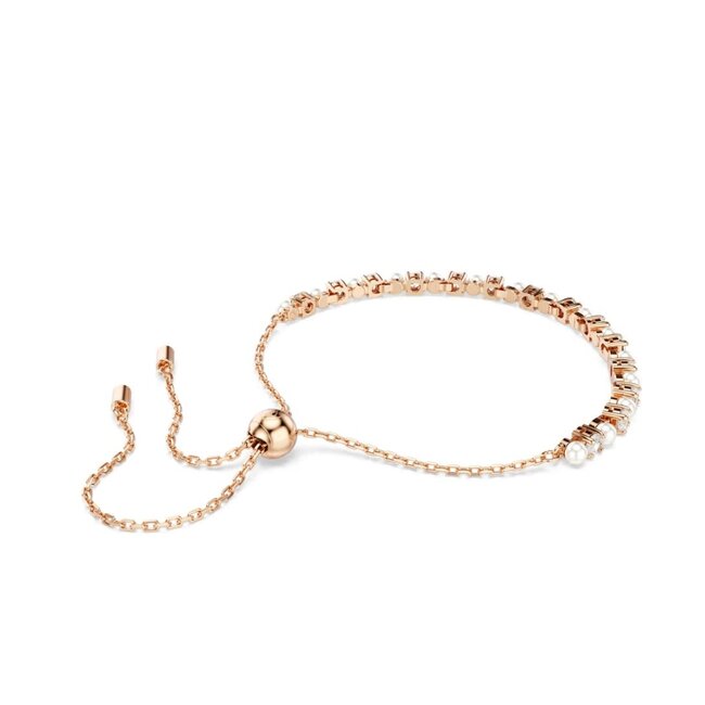 Swarovski Swarovski Armband 5729506 Matrix Rosekleurig met Parel en Zirkonia