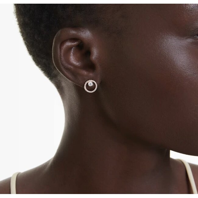 Swarovski Swarovski Oorbellen 5692263 Constella Rosekleurig met Zirkonia