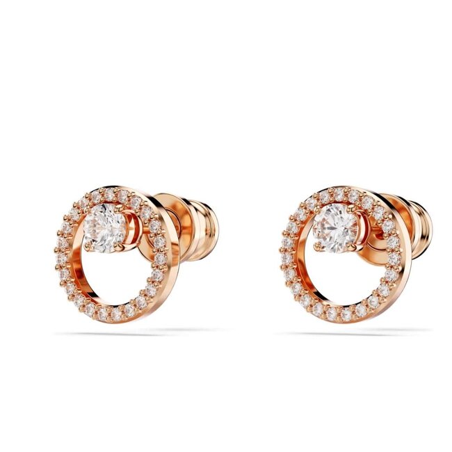 Swarovski Swarovski Oorbellen 5692263 Constella Rosekleurig met Zirkonia