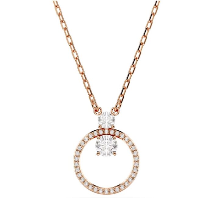 Swarovski Swarovski Collier 5692266 Constella Pendal Rosekleurig met Zirkonia