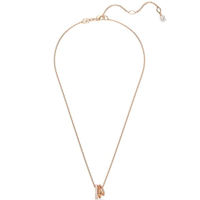 Swarovski Swarovski Collier 5701494 Hyperbola Pendal 3 Banen Rosekleurig