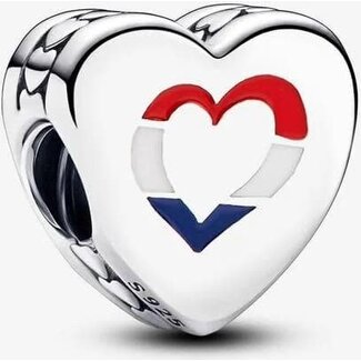 Pandora Pandora Bedel 792015C00-E063 Zilver Nederlandse Vlag