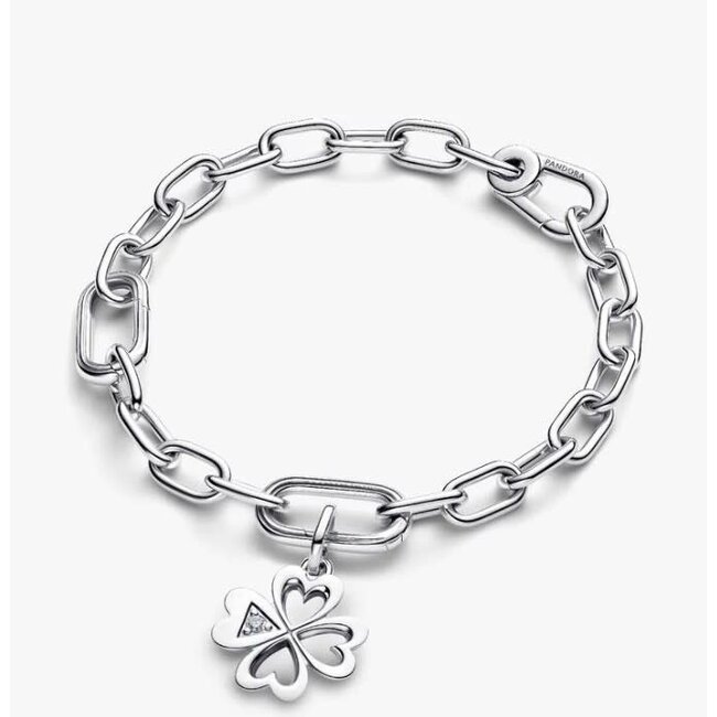 Pandora Pandora Bedel 793034C01 Zilver Klaver met Zirkonia