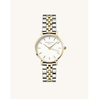 Rosefield Rosefield Horloge ASDSSG-A16 Ace XS Duotone Verguld en gerhodineerd roestvrij staal - Zilver/goud