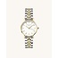 Rosefield Rosefield Horloge ASDSSG-A16 Ace XS Duotone Verguld en gerhodineerd roestvrij staal - Zilver/goud