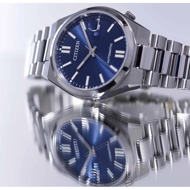 Citizen Citizen Horloge NJ0200-50M Tsuyosa Staal Automaat Saffierglas 50m Waterdicht 37mm