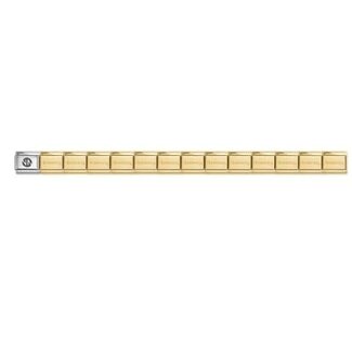 Nomination Nomination Armband 530301/SI/008 Composable Classic Basisband Staal met Geelgouden Plating 14 Schakels
