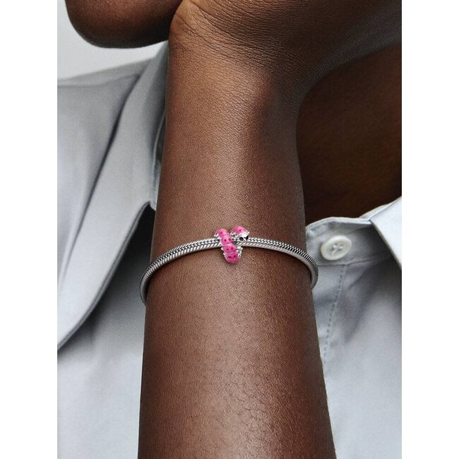 Pandora Pandora Bedel 790762C01 Zilver Opgerolde Rups