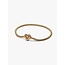 Pandora Pandora Armband 563758C01-17 Zilver met 14k Geelgouden Plating met Hart/Infinity Sluiting met Zirkonia Maat 17