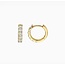 Blush Blush Oorbellen LG7031Y 14 Geelgouden Oorringen Briljant Geslepen Lab Grown Diamant 2.1mm