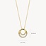 Blush Blush Collier 3193YZI 14k Geelgoud Rondjes met Zirkonia 42cm