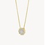 Blush Blush Collier  3196YZI  14k Geelgoud Rondje met Zirkonia 42cm