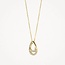 Blush Blush Collier 3195YZI 14k Geelgoud Druppel met Zirkonia 42cm