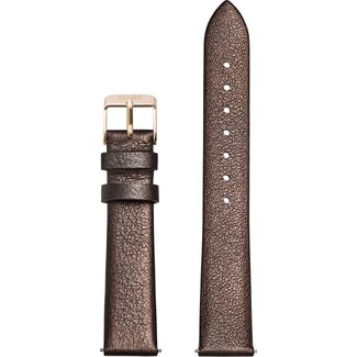 Cluse Cluse Horlogeband CS1408101051 Leer Bruin 16mm