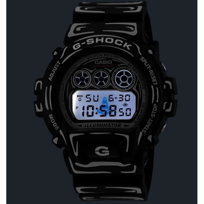 Casio G-Shock Casio G-Shock Horloge DW-6900JV-1ER Kunsthars Wijzerplaat Quartz en Kunsthars Horlogebandand 50mm Waterdichtheid 20m Joshua Vides Special Edition