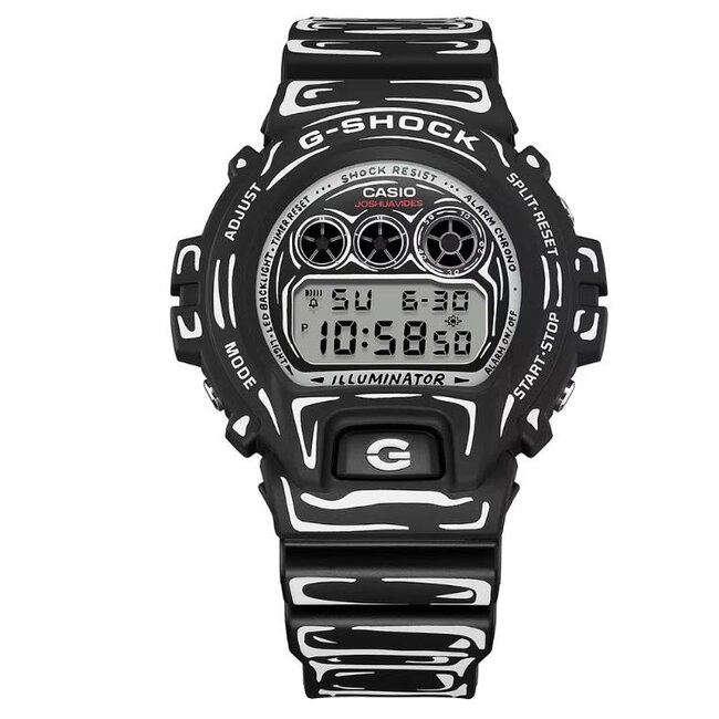 Casio G-Shock Casio G-Shock Horloge DW-6900JV-1ER Kunsthars Wijzerplaat Quartz en Kunsthars Horlogebandand 50mm Waterdichtheid 20m Joshua Vides Special Edition