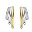 Ti Sento Milano Ti Sento Oorbellen 78068ZY Zilver met 14k Geelgouden Plating
