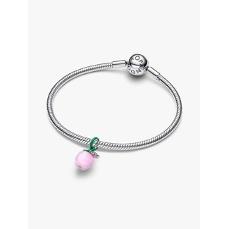 Pandora Pandora Bedel 794485C01 Zilver Roze Appel met Zirkonia