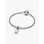 Pandora Pandora Bedel 794485C01 Zilver Roze Appel met Zirkonia