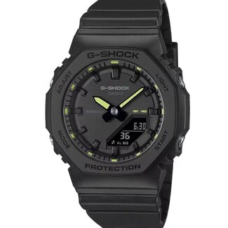 Casio G-Shock Casio G-Shock GMA-P2100SA-1A2ER Analoog Digitaal Zwart met Gele Accenten 200m Waterdicht 40.2mm