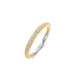 Ti Sento Milano Ti Sento Ring 12317ZY/54 Zilver met Geelgouden Plating en Zirkonia Maat 54