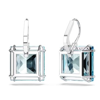 Swarovski Swarovski Oorbellen 5619472 Zilverkleurig met Blauwe steen